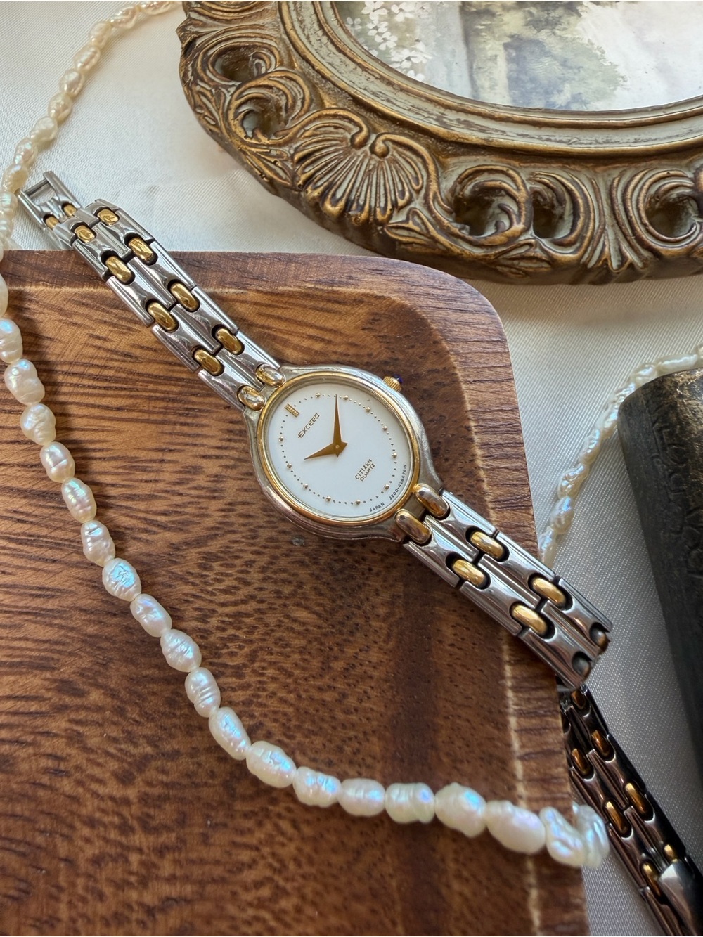 Citizen Two-Tone Silver and Gold Women's Bracelet Watch